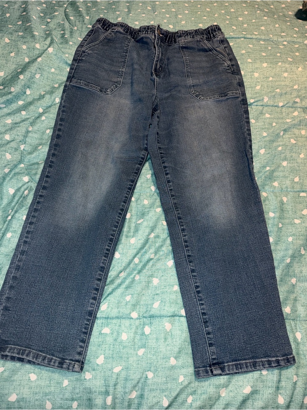 14R Relaxed Fit Indigo Blue Jeans - Casual Comfort. MUST BE BUNDLED